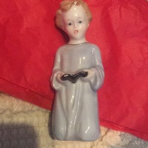 Vintage 50/60s ceramic porcelain choir child